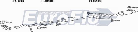 EuroFlo AR14618 1001 - Impianto gas scarico autozon.pro