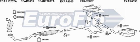 EuroFlo AR15924D 3004 - Impianto gas scarico autozon.pro