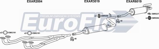 EuroFlo AR3315 1011 - Impianto gas scarico autozon.pro