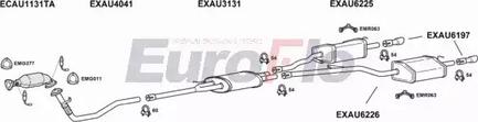 EuroFlo AUA418 5004 - Impianto gas scarico autozon.pro