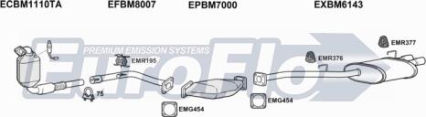 EuroFlo BM53030D 3001B - Impianto gas scarico autozon.pro