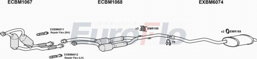 EuroFlo BM53029D 2004A00 - Impianto gas scarico autozon.pro