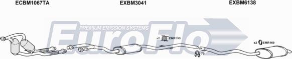 EuroFlo BM53029D 2004F - Impianto gas scarico autozon.pro