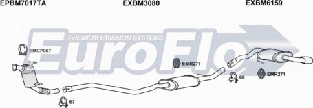 EuroFlo BM12020D 1004B - Impianto gas scarico autozon.pro