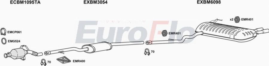 EuroFlo BM32530D 4001A00 - Impianto gas scarico autozon.pro