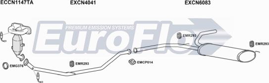 EuroFlo PG10710 1004 - Impianto gas scarico autozon.pro