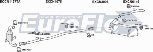 EuroFlo FTSCU16D 6001A - Impianto gas scarico autozon.pro