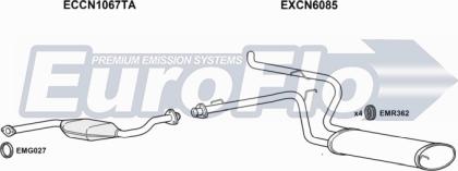 EuroFlo PGBOX22D 7001 - Impianto gas scarico autozon.pro