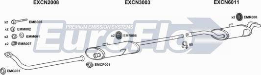 EuroFlo CNSYN19D 6001A - Impianto gas scarico autozon.pro