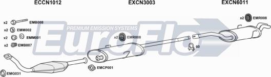 EuroFlo CNSYN19D 6001B - Impianto gas scarico autozon.pro