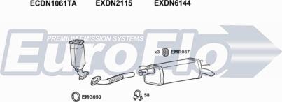 EuroFlo DNCAB25D 8015 - Impianto gas scarico autozon.pro