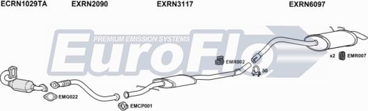 EuroFlo DNKUB15D 7001 - Impianto gas scarico autozon.pro