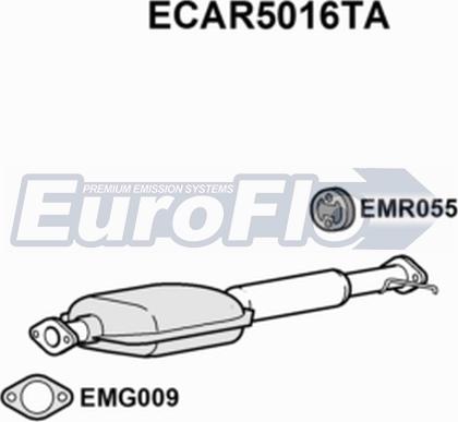 EuroFlo ECAR5016TA - Catalizzatore autozon.pro