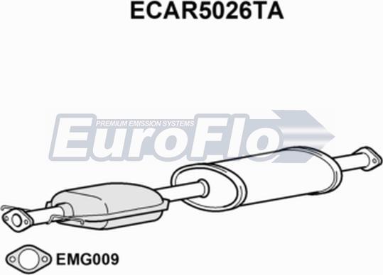 EuroFlo ECAR5026TA - Catalizzatore autozon.pro