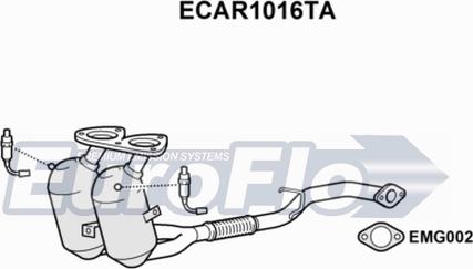 EuroFlo ECAR1016TA - Catalizzatore autozon.pro