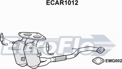 EuroFlo ECAR1012 - Catalizzatore autozon.pro