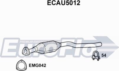 EuroFlo ECAU5012 - Catalizzatore autozon.pro