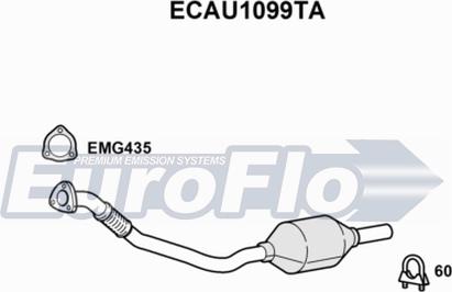 EuroFlo ECAU1099TA - Catalizzatore autozon.pro