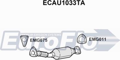 EuroFlo ECAU1033TA - Catalizzatore autozon.pro