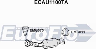 EuroFlo ECAU1100TA - Catalizzatore autozon.pro