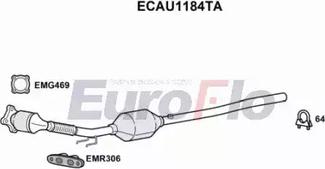 EuroFlo ECAU1184TA - Catalizzatore autozon.pro