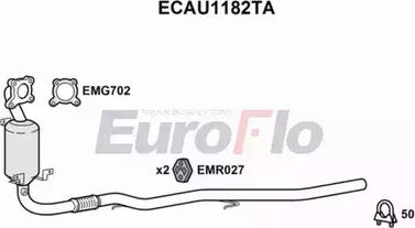 EuroFlo ECAU1182TA - Catalizzatore autozon.pro