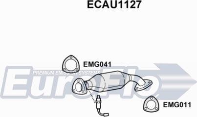 EuroFlo ECAU1127 - Catalizzatore autozon.pro