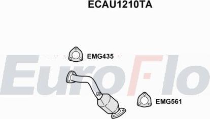 EuroFlo ECAU1210TA - Catalizzatore autozon.pro