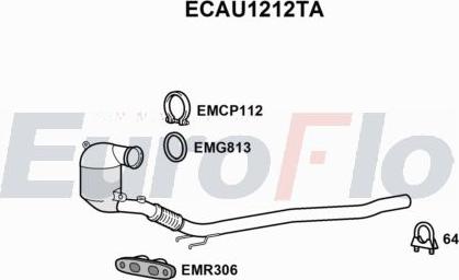 EuroFlo ECAU1212TA - Catalizzatore autozon.pro