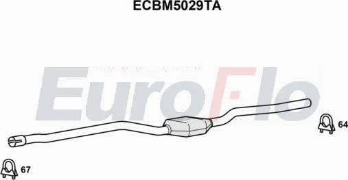 EuroFlo ECBM5029TA - Catalizzatore autozon.pro