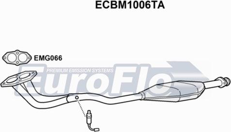 EuroFlo ECBM1006TA - Catalizzatore autozon.pro