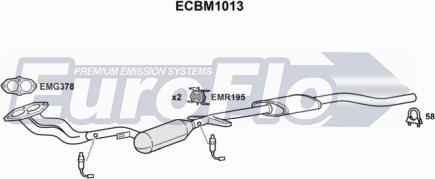 EuroFlo ECBM1013 - Catalizzatore autozon.pro