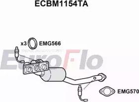 EuroFlo ECBM1154TA - Catalizzatore autozon.pro