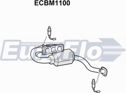 EuroFlo ECBM1100 - Catalizzatore autozon.pro