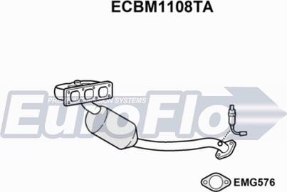 EuroFlo ECBM1108TA - Catalizzatore autozon.pro