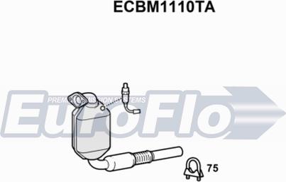 EuroFlo ECBM1110TA - Catalizzatore autozon.pro