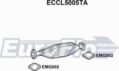 EuroFlo ECCL5005TA - Catalizzatore autozon.pro