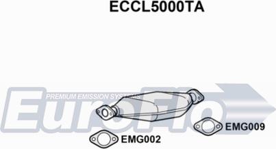 EuroFlo ECCL5000TA - Catalizzatore autozon.pro