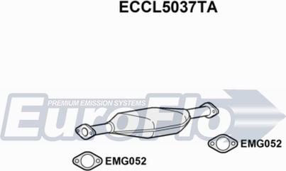 EuroFlo ECCL5037TA - Catalizzatore autozon.pro