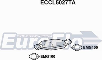 EuroFlo ECCL5027TA - Catalizzatore autozon.pro