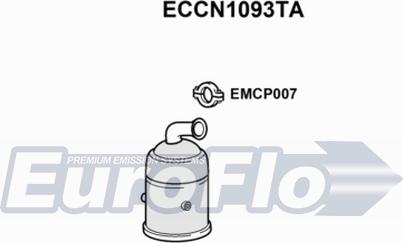 EuroFlo ECCN1093TA - Catalizzatore autozon.pro