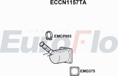 EuroFlo ECCN1157TA - Catalizzatore autozon.pro