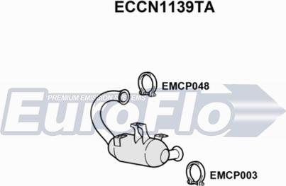 EuroFlo ECCN1139TA - Catalizzatore autozon.pro