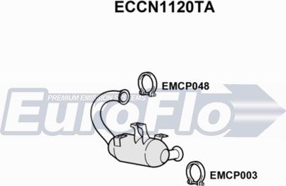 EuroFlo ECCN1120TA - Catalizzatore autozon.pro