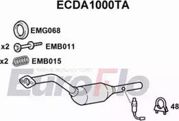 EuroFlo ECDA1000TA - Catalizzatore autozon.pro