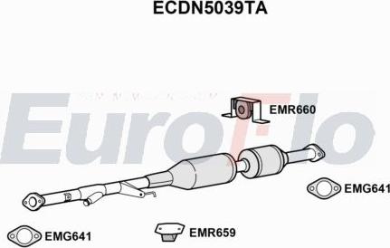 EuroFlo ECDN5039TA - Catalizzatore autozon.pro