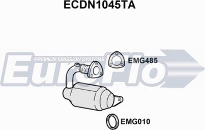 EuroFlo ECDN1045TA - Catalizzatore autozon.pro