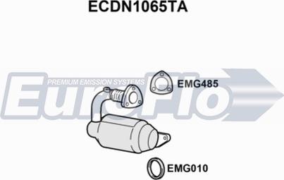 EuroFlo ECDN1065TA - Catalizzatore autozon.pro