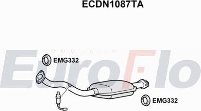 EuroFlo ECDN1087TA - Catalizzatore autozon.pro