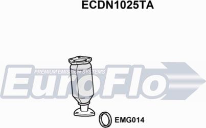 EuroFlo ECDN1025TA - Catalizzatore autozon.pro